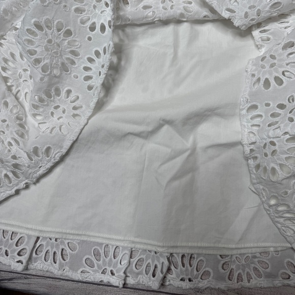 Lilly Pulitzer White Eyelet Blouse - Picture 4 of 7